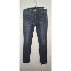 Current/Elliott The Legging Super Stretch Deep Denim Jeans Size 30-0 Whiskered